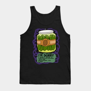 MAYBE PICKLES CARE Tank Top